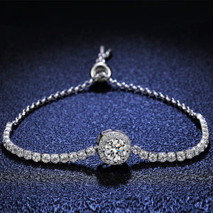 925 Silver Moissanite Bracelet🤩