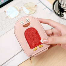 Load image into Gallery viewer, Cute Penguins PU Credit Card Coin Wallet