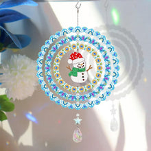 Load image into Gallery viewer, DIY Diamond Painting Double-sided Rotatable Hanging Wind Chime