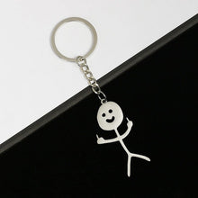 Load image into Gallery viewer, 🤣Funny stick figure keychain🔑