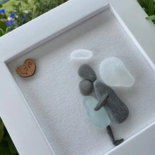 Load image into Gallery viewer, Sea Glass Art Sympathy Gift