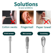 Load image into Gallery viewer, Stainless Steel Ear Picking Tool Set
