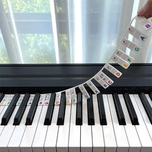 Load image into Gallery viewer, Detachable Piano Keyboard Sheet Music Labels
