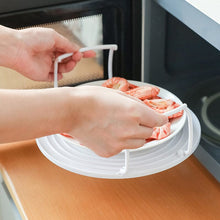 Load image into Gallery viewer, Multifunctional Microwave Heating Tiered Tray Rack
