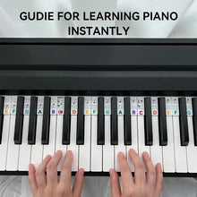 Load image into Gallery viewer, Detachable Piano Keyboard Sheet Music Labels