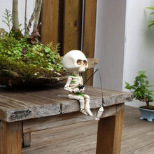 Load image into Gallery viewer, 💟Fishing Skeleton Garden Accessory💟