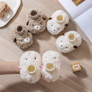 Baby Cartoon Plush Cotton Toddler Shoes