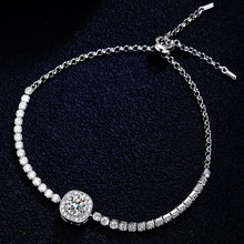 Load image into Gallery viewer, 925 Silver Moissanite Bracelet🤩