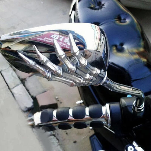 ☠️Skull Hand Rearview Side Mirror☠️