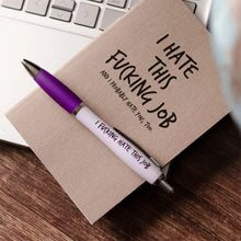 Load image into Gallery viewer, Sweary Notebook &amp; Pen Set🤣