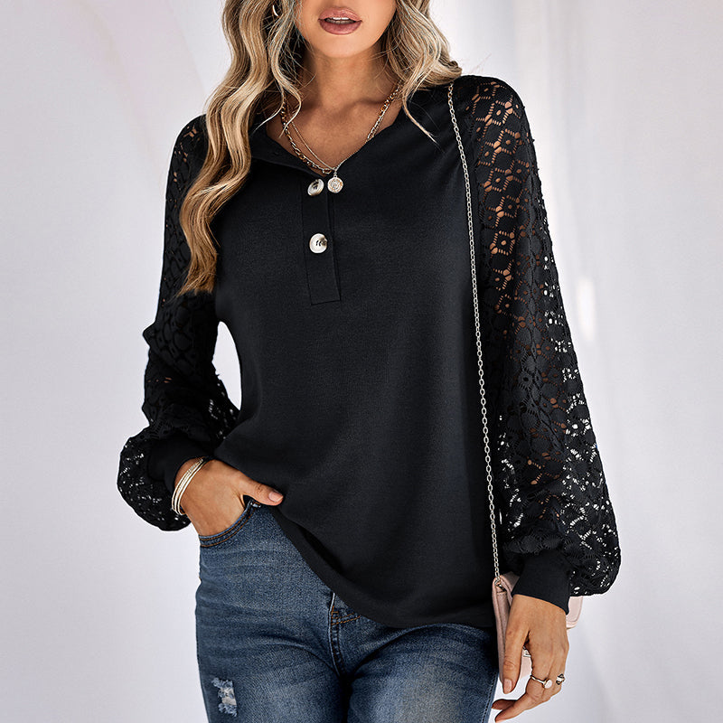 Knitted Cut-out Sleeve Top