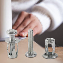 Load image into Gallery viewer, 20 Pcs Jack Nuts Car Metal Screw Petal Nuts with Screw