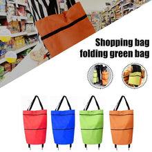 Load image into Gallery viewer, 2 In 1 Foldable Shopping Cart