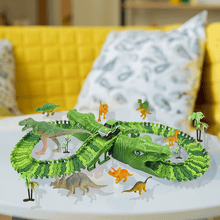 Load image into Gallery viewer, Dinosaur Track Set Toy