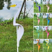 Load image into Gallery viewer, Swirl Dancing Birds Lawn Ornament Whimsical Dynamic Birds