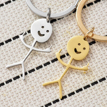 Load image into Gallery viewer, 🤣Funny stick figure keychain🔑