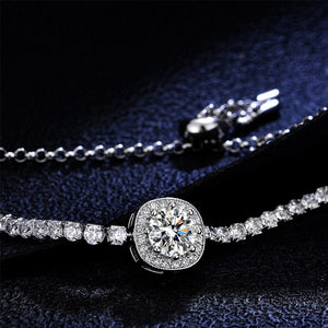 925 Silver Moissanite Bracelet🤩