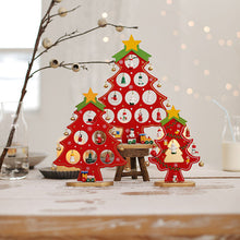 Load image into Gallery viewer, DIY Wooden Mini Christmas Tree Set