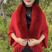 Load image into Gallery viewer, Knitting Thick Women's Loose Shawl