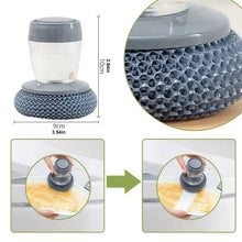 Load image into Gallery viewer, 💦Kitchen Soap Press Dispensing Palm Brush💦