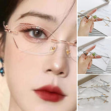Load image into Gallery viewer, Fashionable Anti-blue Light Rimless Reading Glasses