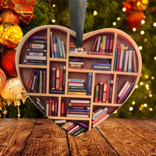 Load image into Gallery viewer, 🌷Book Lovers Heart Ornament