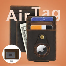 Load image into Gallery viewer, Locator Leather Card Holder