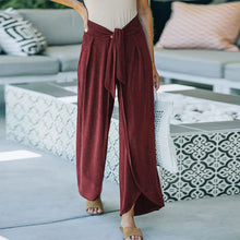 Load image into Gallery viewer, Loose Knit Wide-Leg Pants