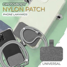 Load image into Gallery viewer, Universal Crossbody Nylon Patch Phone Lanyards