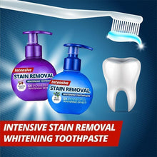 Load image into Gallery viewer, Intensive Stain Removal Whitening Toothpaste