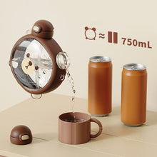 Load image into Gallery viewer, Cute Bear Water Bottle