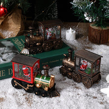 Load image into Gallery viewer, Christmas Crystal Floating Snow Train Light