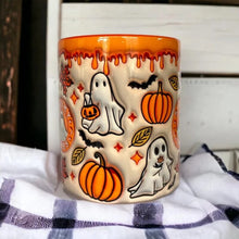 Load image into Gallery viewer, 👻Pumpkin Coffee Cup With Ghost