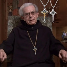 Load image into Gallery viewer, Jesus Cross Necklace