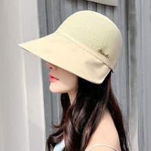 Load image into Gallery viewer, Women&#39;s Large Brim Sunscreen Hat
