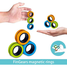 Load image into Gallery viewer, Finger Magnetic Ring Toys