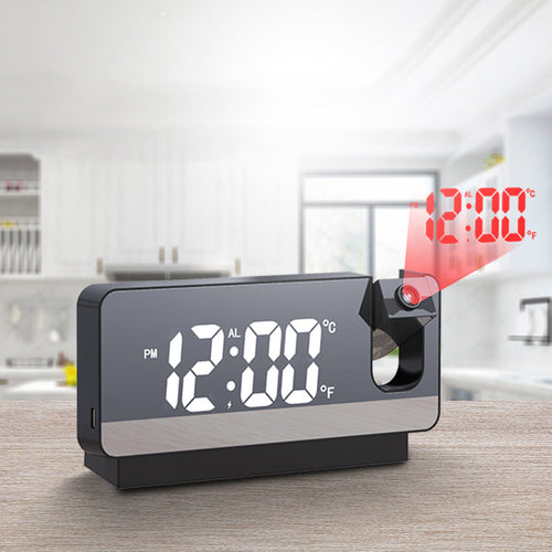 🔥🔥Mirror projection alarm clock⏰