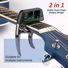 Load image into Gallery viewer, Two-In-One Guitar Tuner