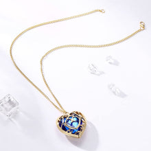 Load image into Gallery viewer, Cutout Heart Crystal Necklace