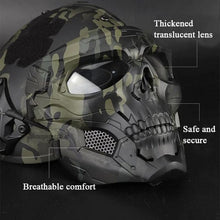 Load image into Gallery viewer, 💀Skull Horror Helmet Mask💀