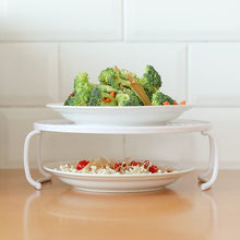 Load image into Gallery viewer, Multifunctional Microwave Heating Tiered Tray Rack