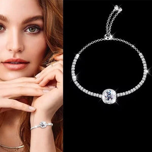 925 Silver Moissanite Bracelet🤩