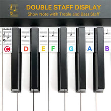 Load image into Gallery viewer, Detachable Piano Keyboard Sheet Music Labels