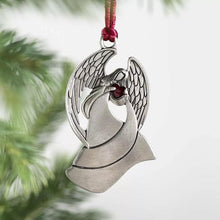 Load image into Gallery viewer, Solid Pewter Christmas Tree Ornament