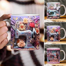 Load image into Gallery viewer, 🤩3D printed sewing machine  mug