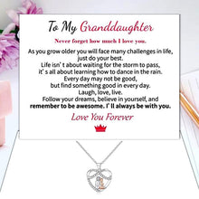 Load image into Gallery viewer, Love You Forever Heart Necklace