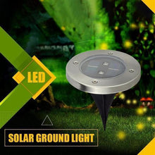 Load image into Gallery viewer, Solar Powered Floor Path LED Light