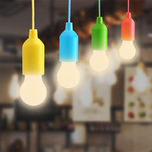 Load image into Gallery viewer, LED Pull Cord Hanging Bulb