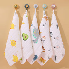 Load image into Gallery viewer, Baby Cartoon cotton gauze towel