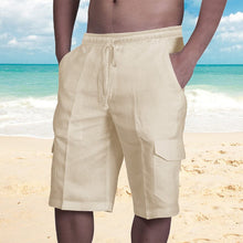 Load image into Gallery viewer, Men&#39;s Casual Linen Shorts